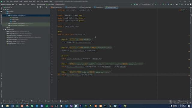 Uso de Room SQLite Java Android Studio смотреть онлайн