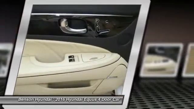 2016 Hyundai Equus Spartanburg SC H60072 смотреть онлайн