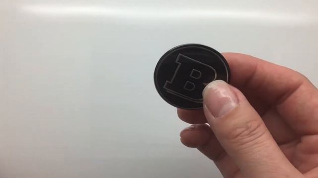 Наклейка универсальная Brabus 38 мм. смотреть онлайн