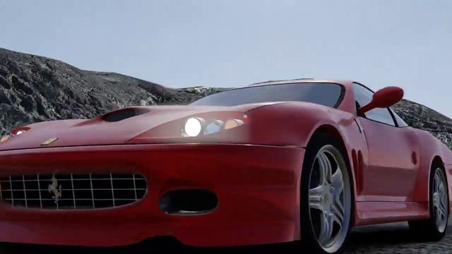 Анимация автомобиля + Follow Path для камеры смотреть онлайн