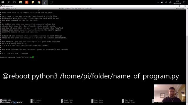 Start Python Programs as your Raspberry Pi boots up смотреть онлайн