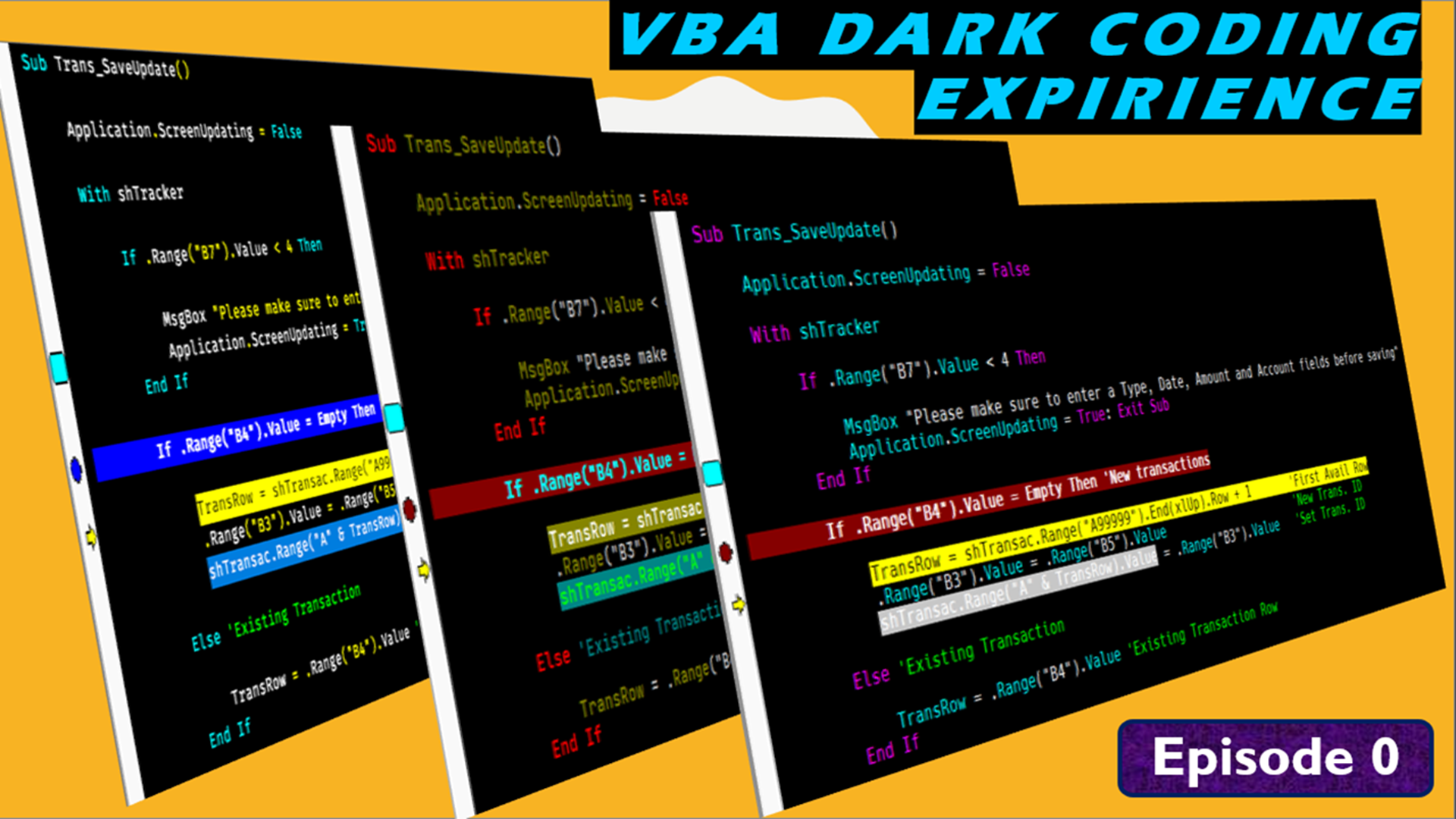 VBA. Настройка темной темы в редакторе Visual Basic Editor смотреть онлайн