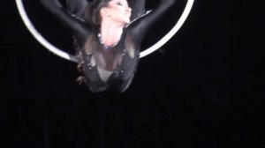 Circus. Aerialist. Цирк. Воздушная гимнастка-акробат