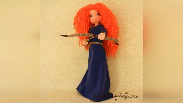 Кукла Храбрая сердцем. Мастер-класс по вязанию крючком смотреть онлайн