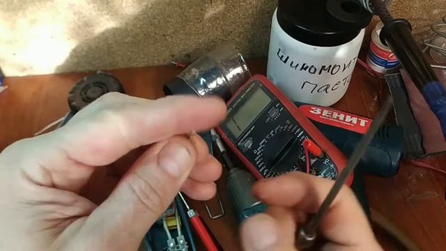 Ремонт строительного фена Зенит. работает только одна скорость смотреть онлайн