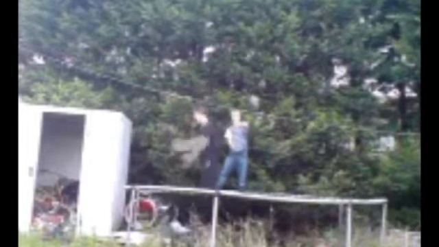 trampoline/flip practice/freefall freerunners смотреть онлайн