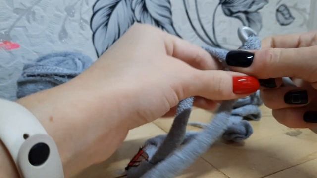 Как Связать Коврик Крючком из Старой Одежды/Скрепления Пряжи/Делаем Пряжу Сами смотреть онлайн
