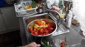 ЗАГОТОВКА ДЛЯ БОРЩА, ТОМАТЫ, ПЕРЕЦ, БАЗИЛИК... ЗАМОРОЗКА