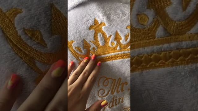 Халаты с именной вышивкой смотреть онлайн