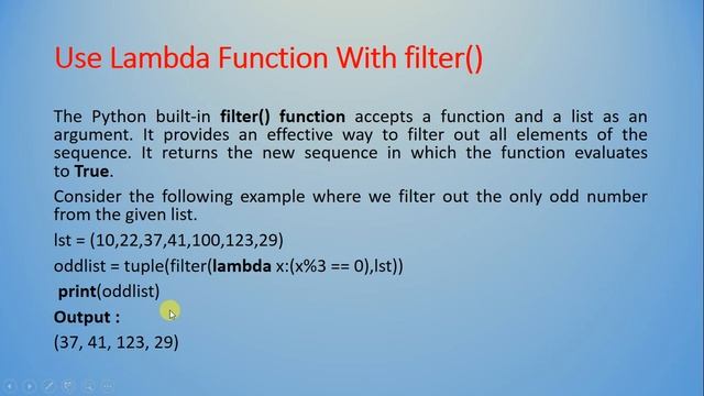 Python | Part #12 | Function | Lambda Function | Creation | Online Lecture | In Hindi смотреть онлайн