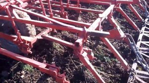 Культивация культиватором (кпс-4.2) и трактором ЮМЗ