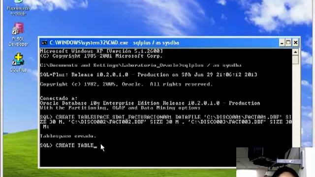 Crear Tablespace, Rol, Usuario, en oracle - BaseDatos2 смотреть онлайн