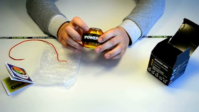 Идеи подарков: Кистевой тренажер Power Pro (видео обзор)