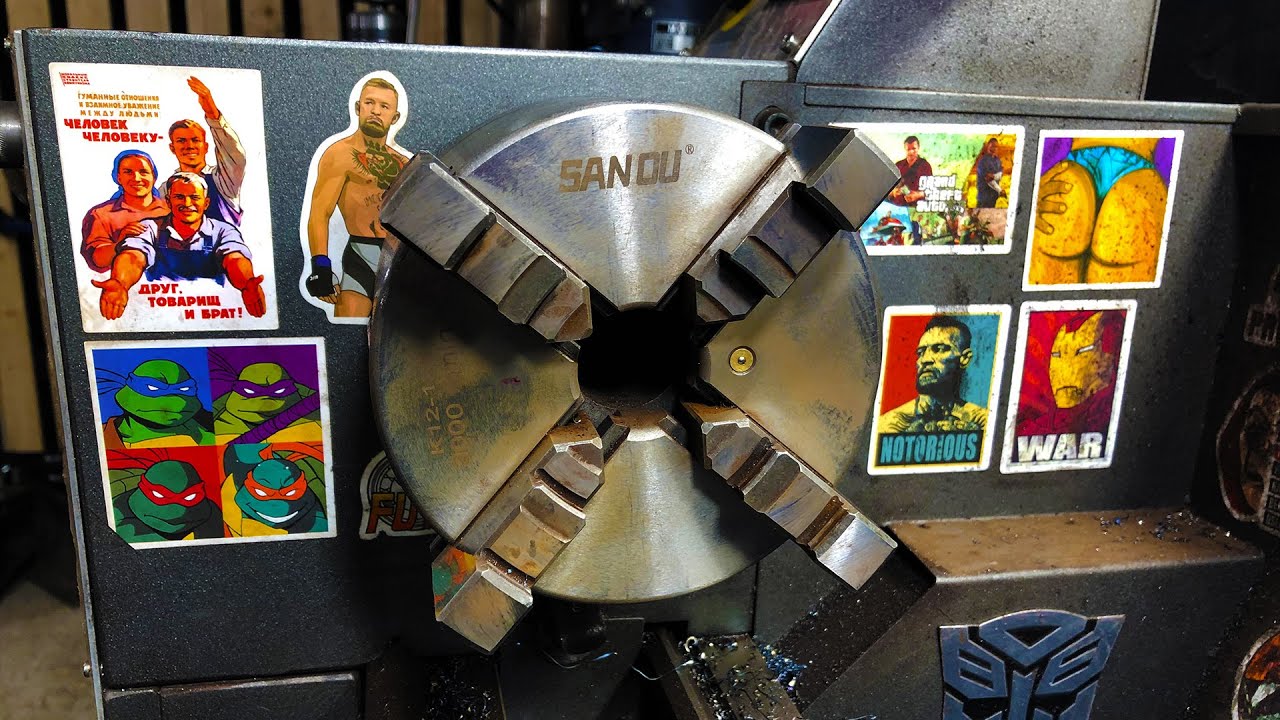 Токарный четырёх кулачковый 125 патрон с AliExpress ( Токарный патрон 125 с алиэкспресс ) смотреть онлайн