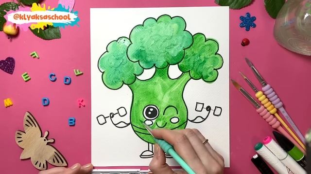 Рисунок броколли смотреть онлайн