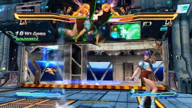 Street Fighter X Tekken PC - school Lilith - Juri (SSFAE outfit) смотреть онлайн