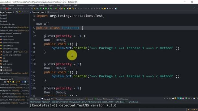TestNG Prioritization | Set Priority for methods in TestNG | Skip test |use of timeout & descriptio смотреть онлайн