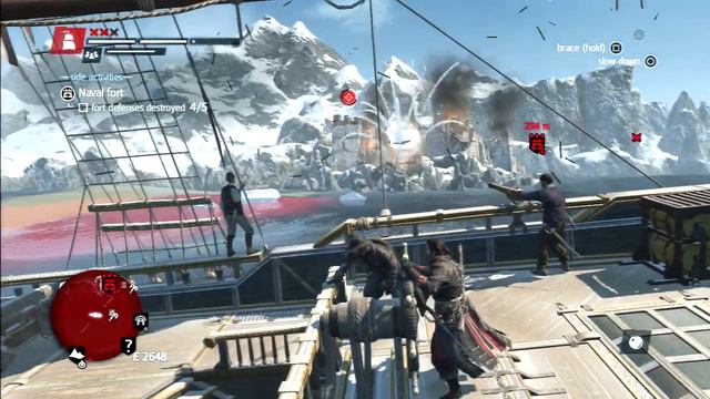 Assassin´s Creed Rogue Walkthrough - Fort Baie Rouge смотреть онлайн