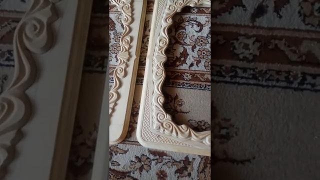 5. - Изготовление резного зеркала - завершающий этап перед тонировкой и сборкой. смотреть онлайн