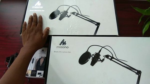 Maono AU-A03 Microphone Kit-Unboxing And Review | Maono studio condenser microphone Set AU-A03