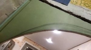Собираем арку своими руками из гипсокартона. междверной проем. ремонт двери.
