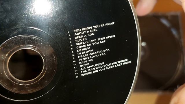 Обзор оформления CD сборника Nirvana - Nirvana смотреть онлайн