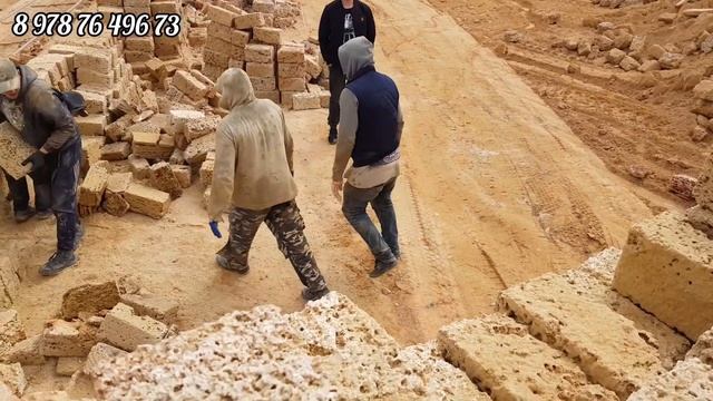 Добыча Ракушечника! Крым, Саки. Из чего строятся дома в Крыму смотреть онлайн