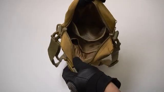 Сумка в стиле милитари через плечо Slim Bag. Обзор тактической сумки на каждый день. смотреть онлайн