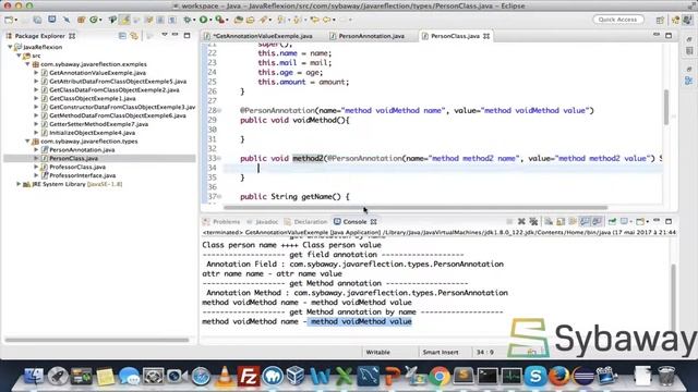 Tutoriel Java Réflexion : 45 - Gestion des annotations partie 7 смотреть онлайн
