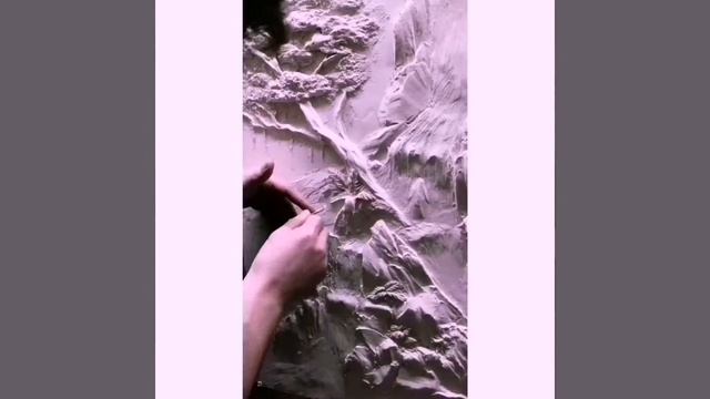 Самая ПРОСТАЯ но ЭФФЕКТНАЯ картина в технике БАРЕЛЬЕФ. БАРЕЛЬЕФ ДЛЯ НАЧИНАЮЩИХ смотреть онлайн