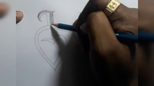 How to Write Romantic LOVE Font Design/Drawing/ Sketch смотреть онлайн