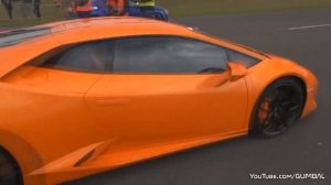 Невероятный звук мотора! Lamborghini Huracan - Ламборджини Хуракан
