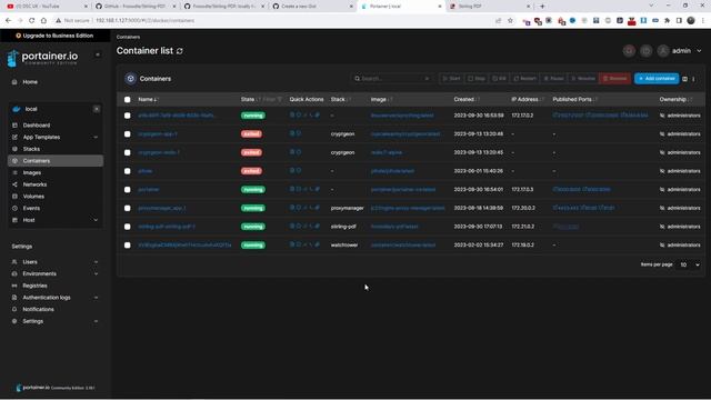 Install Stirling PDF On Docker Using Portainer