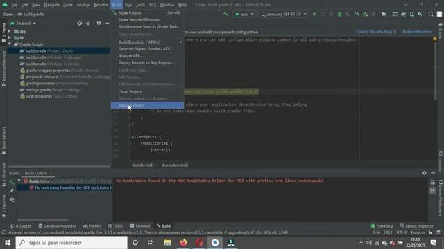 How to fix:No toolchains found in the NDK toolchains folder for ABI with prefix:arm-linux-android смотреть онлайн
