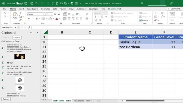 Using the Excel Clipboard смотреть онлайн