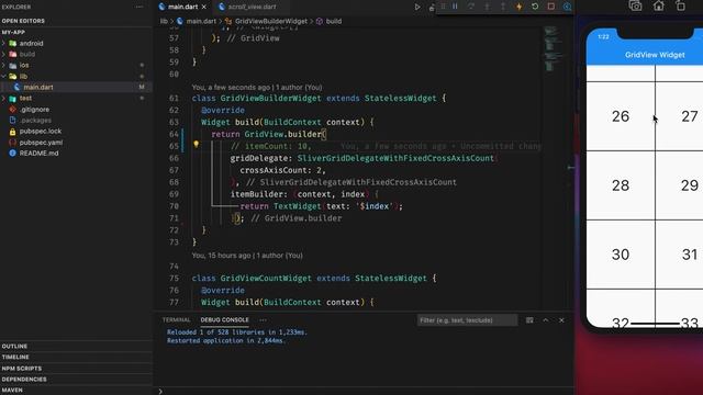 Pro Flutter - Урок 8. Виджет GridView смотреть онлайн