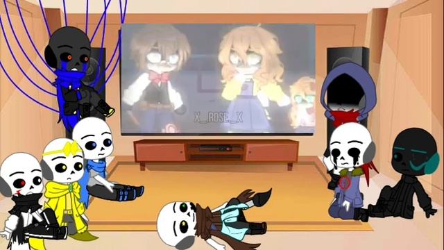 Sans Aus React To Afton Family || Rosella/Mrs.Afton || Part 3