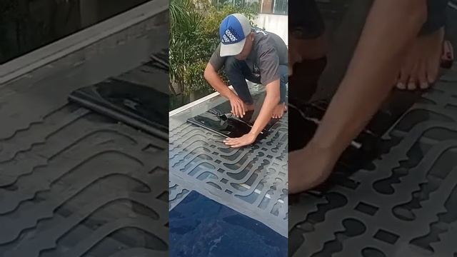 Menyamarkan kaca kanopi pecah dan kotor dengan CUTTING STICKER #oracal смотреть онлайн