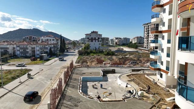 2.5 года за 2 минуты! Как шло строительство комплекса Sunrise Residence? Недвижимость в Газипаша смотреть онлайн