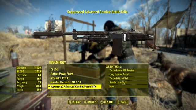 Fallout 4 Mod Review Combat Rifle Overhaul смотреть онлайн