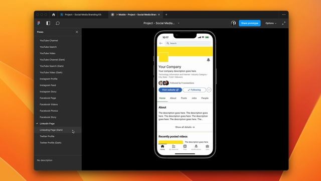 Social Media Branding Kit for Photoshop and Figma смотреть онлайн
