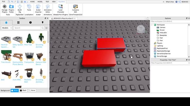 Полный разбор инструментов роблокс студии!Гайд по Roblox studio №1! смотреть онлайн