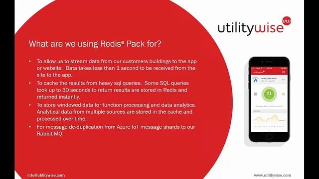 Real Time Iot with Utilitywise and Redis Labs смотреть онлайн