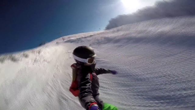 GoPro4, Домбай декабрь 2014 - январь 2015, ВС смотреть онлайн