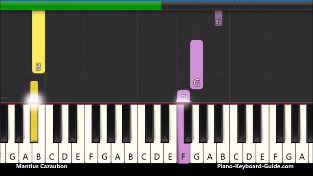 Elton John - Your Song (Slow Easy Piano Tutorial) смотреть онлайн