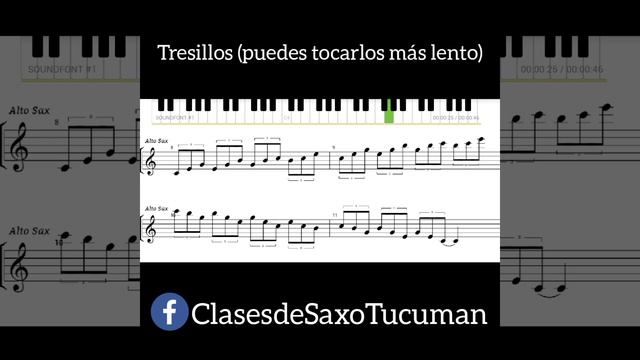 Ejercicio Para La Digitación En El Saxofón Sobre El Arpegio De Cmaj7 🎷