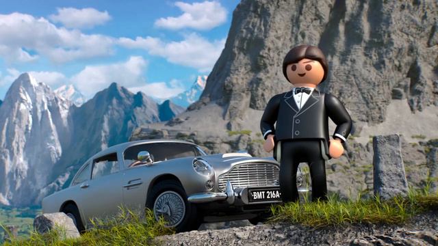 Goldfinger James Bond Aston Martin PLAYMOBIL смотреть онлайн