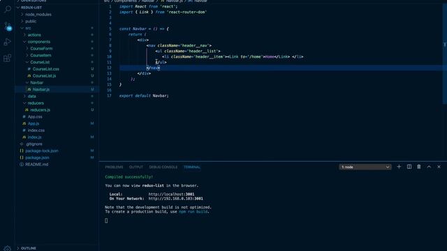 20-Redux Tutorial || Create the Navbar смотреть онлайн