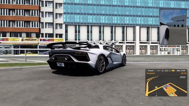 ets2 lambo car mod / 1.44 /ets2 смотреть онлайн
