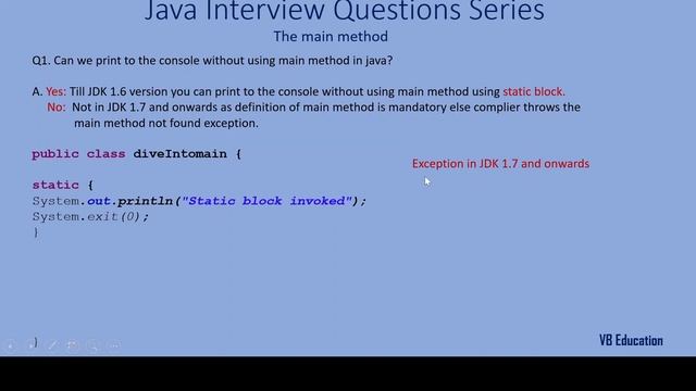 Important Java Interview Question Series Question 1 смотреть онлайн